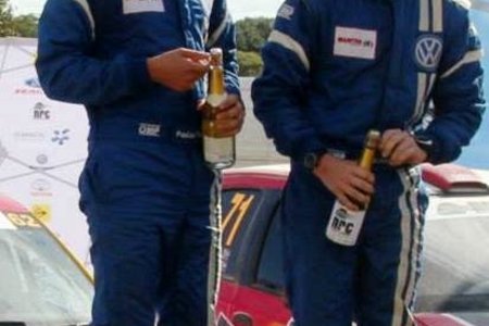 Paul Franken and navigator, Henry Köhne